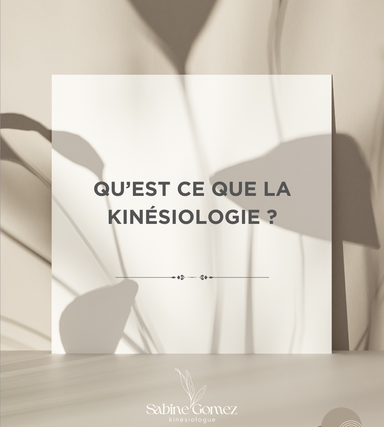 expert explications kinesiologue c'est quoi la kinésiologie